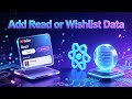 Part - 6: Add Read or Wishlist Data using Local Storage in React | React Project Tutorial in Bangla