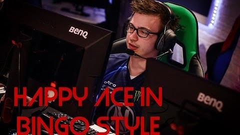 CS:GO - HAPPY ace in BINGO Style with Deagle