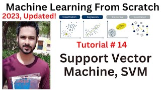 Tutorial 14: Machine learning tutorials | Support Vector Machine in Hindi | what is SVM