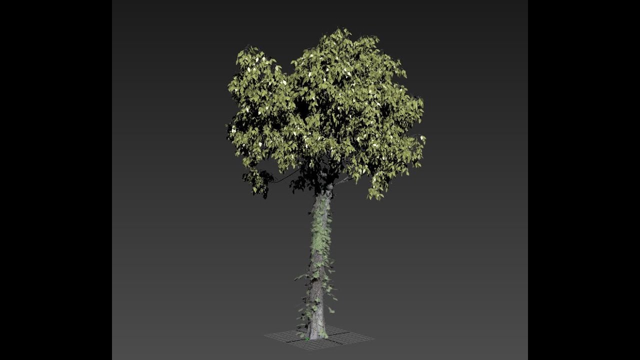 3DS Max Grow Ivy on objects 