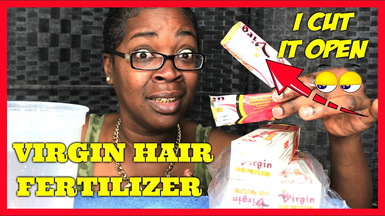 VIRGIN HAIR FERTILIZER TUBE DEPOTTING /COME TALK TO ME