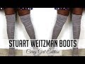 STUART WEITZMAN HIGHLAND  BOOTS  | PLUS SIZE, CURVY, THICK EDITION | Ng's Evidence