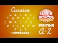 Learn Cursive Handwriting with 'Cursive Writing LetterSchool' - UPPERCASE ABC | English Alphabet