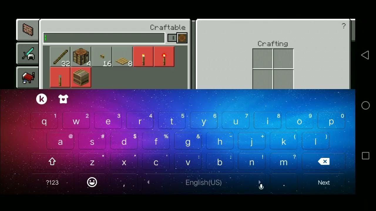 How to make a wooden sword in Minecraft. YouTube