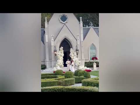 Riss and Quan, ALYSSA CRIES, AS QUAN IS CRYING WALKS| RISSA REAL DAD WALKS HER DOWN THE AISLE CRYING