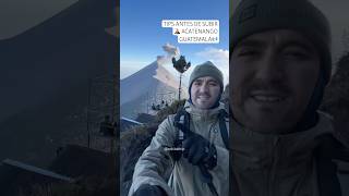 Tips para subir Acatenango en Guatemala