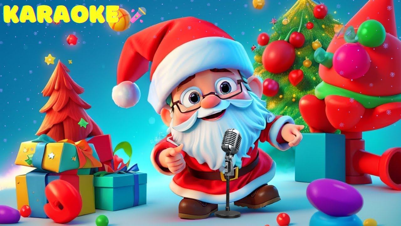 Din Don Dan KARAOKE 🎵🎅🎄 Jingle Bells Italiano 🎤 Karaoke Per Bambini