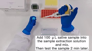 Getein COVID-19 Antigen Test Kit Sample: Saliva Funnel