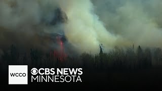 The Jenkins Creek Fire is moving towards Hoyt Lakes, residents preparing to evacuate