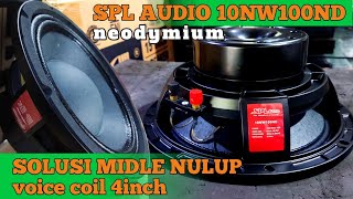 Spl  10nw100nd Neodymium Speaker  Midle Nulup Solution