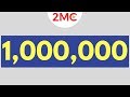 Understanding the Scale of 1 Million