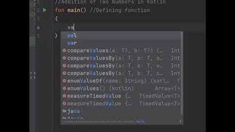 Addition of Two Numbers in Kotlin | Prof.Antony Vijay #shorts