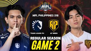 [GAME 2] TEAM LIQUID PH vs AP BREN MPL PH S18 REGULAR SEASON | TLPH vs APBR screenshot 5
