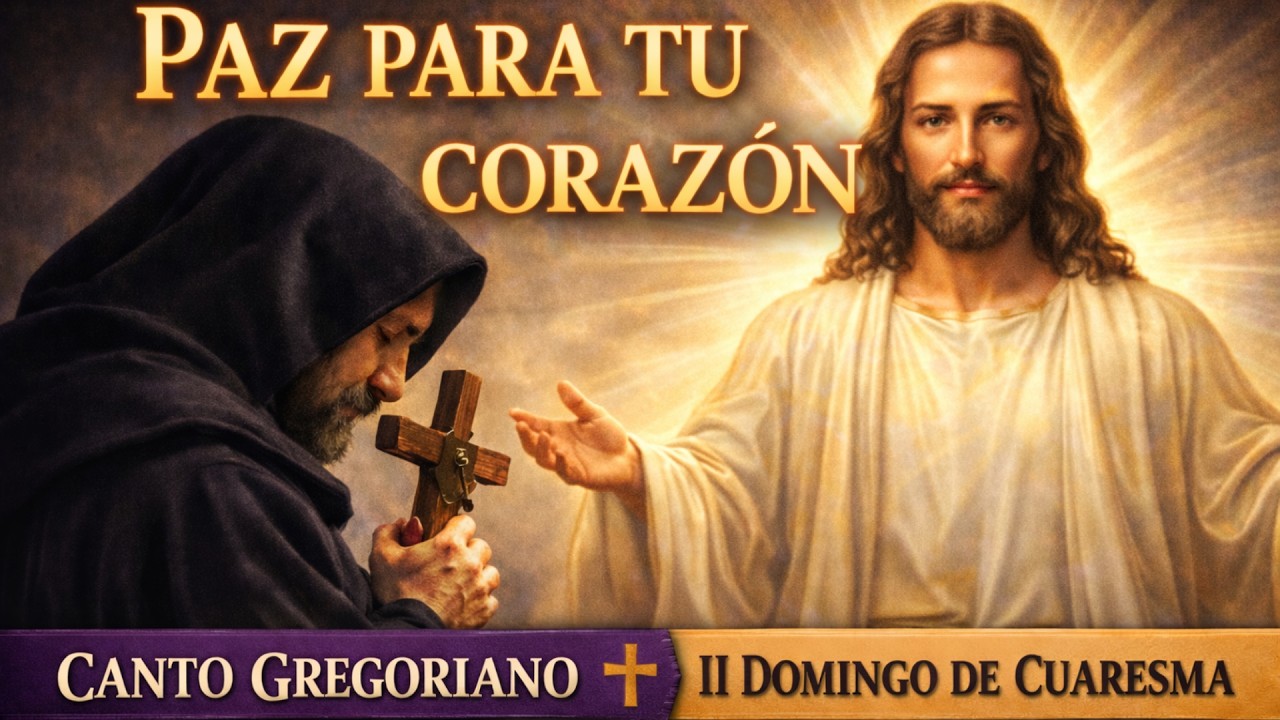 🕯️ Canto Gregoriano para la Paz Interior 🙏 II Domingo de Cuaresma