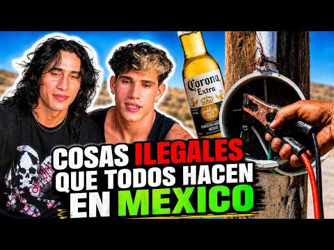 5 COSAS ILEGALES QUE HACEN LOS MEXICANOS - CUBANOS REACCIONAN