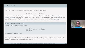 Dynamical generalizations of the Prime Number Theorem and...disjointness of... -Florian Richter