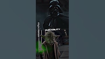 Darth Vader Vs Yoda #shorts #starwars