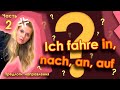 Предлоги направления в немецком языке: nach, in, auf, an. Часть 2. Richtungspräpositionen
