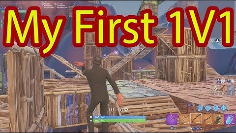 A Subscriber Challenged me to a 1v1 ( Fortnite Battle Royale )