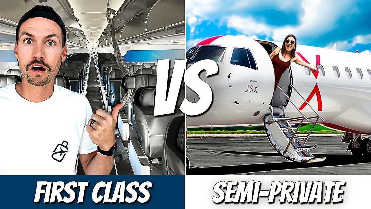 ⁣Semi-Private vs. Domestic First Class (Which Would You Choose?)
