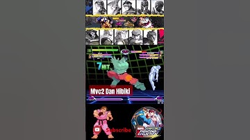 Mvc2: Victor Ruíz - Dan extensión combo with Sabertooth assist + Koryu Rekka tag Hulk to gamma Wave