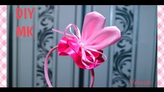 Кроличьи ушки на Хэллоуин и Новый год из лент/ Rabbit&#39;s ears to Halloween and New Year&#39;s  of ribbon