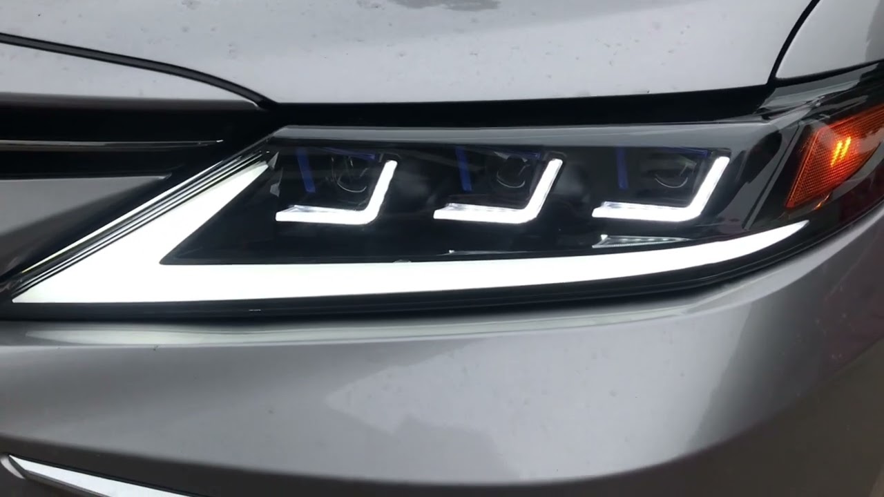 70カムリ AXVH70 ヘッドライト レクサス風 USDM わけあり 格安 70