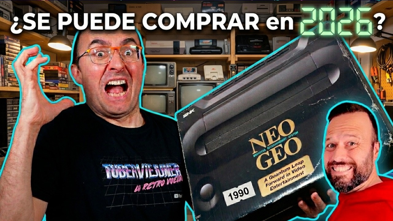 ¿ Se PUEDE COMPRAR una  NEOGEO AES en 2026 ? - esperando a NEOGEO AES+ episode artwork
