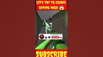 how to escape scp096#gaming #garrysmod #gmod #scp096 #akgamingkaran #shorts #short