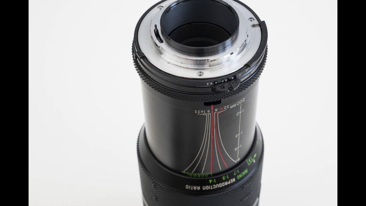 Objectif Makinon 80-200mm F/3,5 – Monture Nikon AI-S – Avec Housse Et Pare-soleil