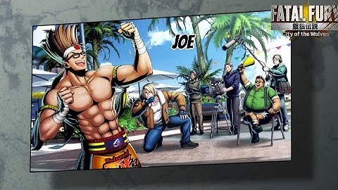 FATAL FURY CITY OF THE WOLVES - JOE ARCADE MODE [NIVEAU CP U 3] XBOX SERIES S 