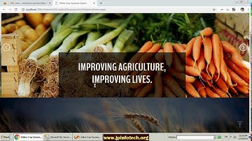 Online Crop Insurance System | Asp.net, C#.net Final Year Project