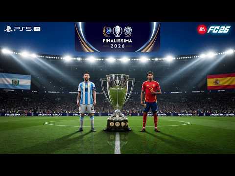 Spain vs Argentina | Finalissima 2026 [4K]