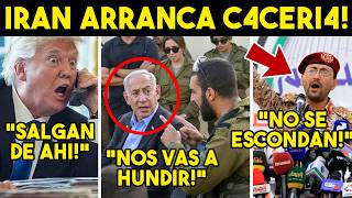 PANICO TOTAL! MOTIN A NETANYAHU, IRAN ALISTA C4CERI4 DE GR1NGOUS. TRUMP EN SH0CK. HOY