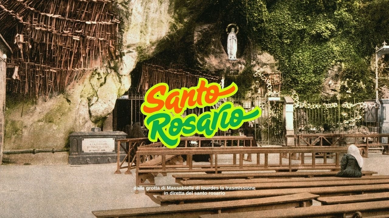 SANTO ROSARIO da Lourdes - misteri gaudiosi - 26/07/2025
