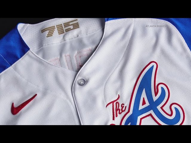 Braves honor Hank Aaron through new jerseys 