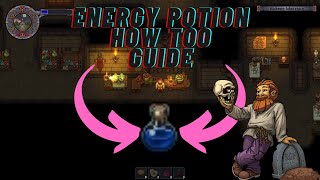 Energy Potion how to guide | Graveyard keeper