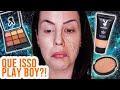 MAQUIAGEM SÓ COM PRODUTOS PLAYBOY QUE EU NUNCA USEI #FullFace