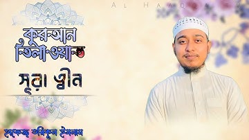 হৃদয় শীতল করা কন্ঠে।। সূরা ত্বীন Surah At-Tin سورة التين ।। hafez tariqul islam. Al Haaqqa tv
