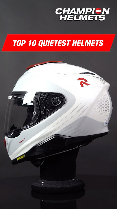 Top 10 Quietest Helmets of 2025 - Out Now! - ChampionHelmets #helmet #review #top10  #motorcyclegear