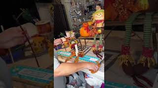 Making a Scarecrow Bench for Fall