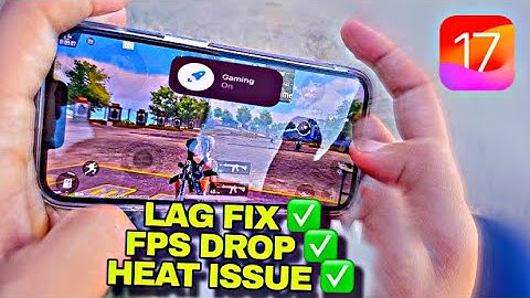 Bgmi Iphone Lag Fix | Ios 17 Bgmi Lag Fix | Fps Drop Fix | Iphone All Device Pubg Lag Fix | ios 17