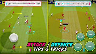 New Attack/Defence Level Guide in eFootball 2023 Mobile