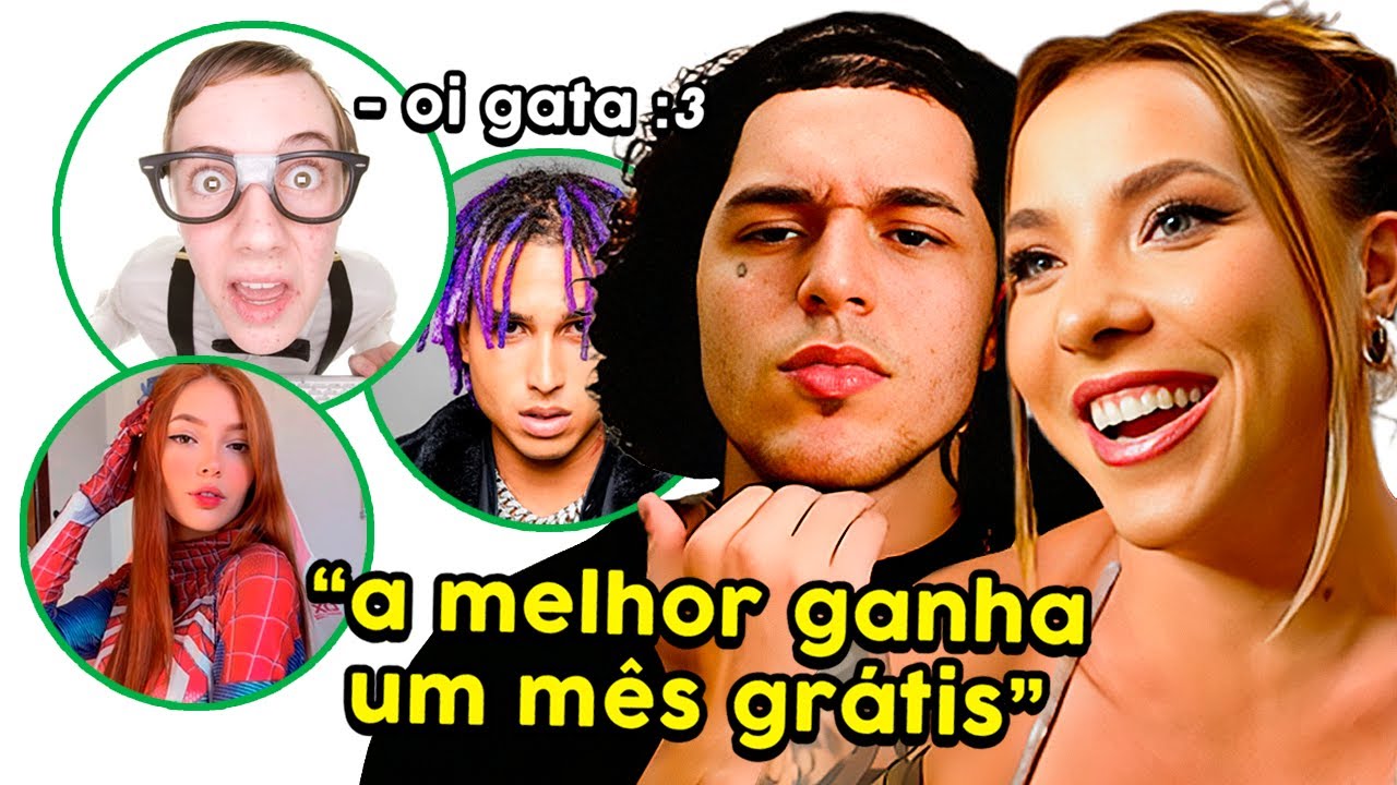 LOIRINHA DO ONLYFANS RECEBENDO CANTADAS DOS NERDOLAS DO CHAT - YouTube