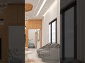 Luxury apartments living room design concept by Basilica Group Pvt LTD