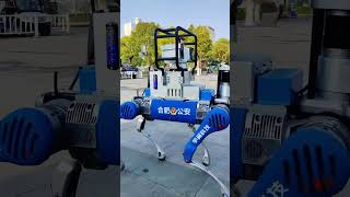 🐾🚓 Hefei's Robo K-9: Unleashing Future Police Tech! #robot #robotics#robotdog