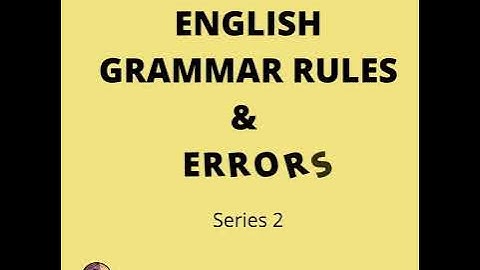 Learn English Grammar Rules & ERRORS with Dreamer| Series 2| MPT| Study Smart| CSS/PMS/CCE/UPSC.