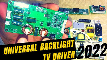UNIVERSAL BACKLIGHT DRIVER TYPES, CONNECTION INSTALLATION