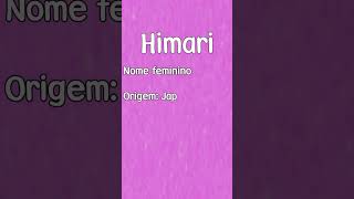 Himari - Significado E Origem Do Nome Shorts