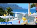 Hawaiian Cafe Ambience | Tropical Resort for Best Relaxation | High-quality version 3 hours ASMR